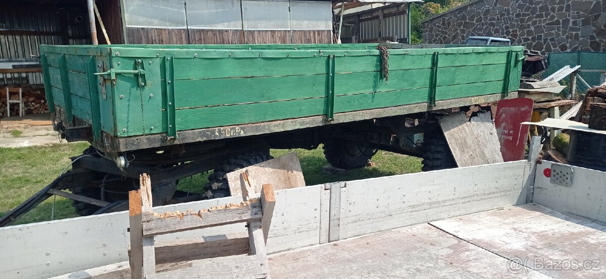 Vlečka za traktor 5t - 2