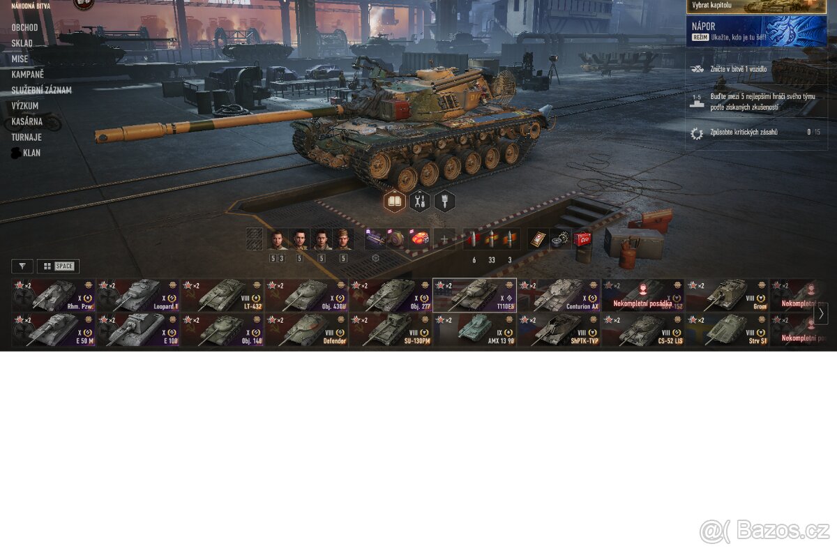 Super unicum World of tanks účet - 2