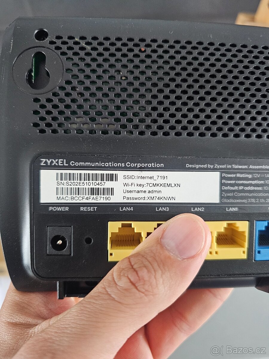 Router Zyxel distribuce t-mobile - 2