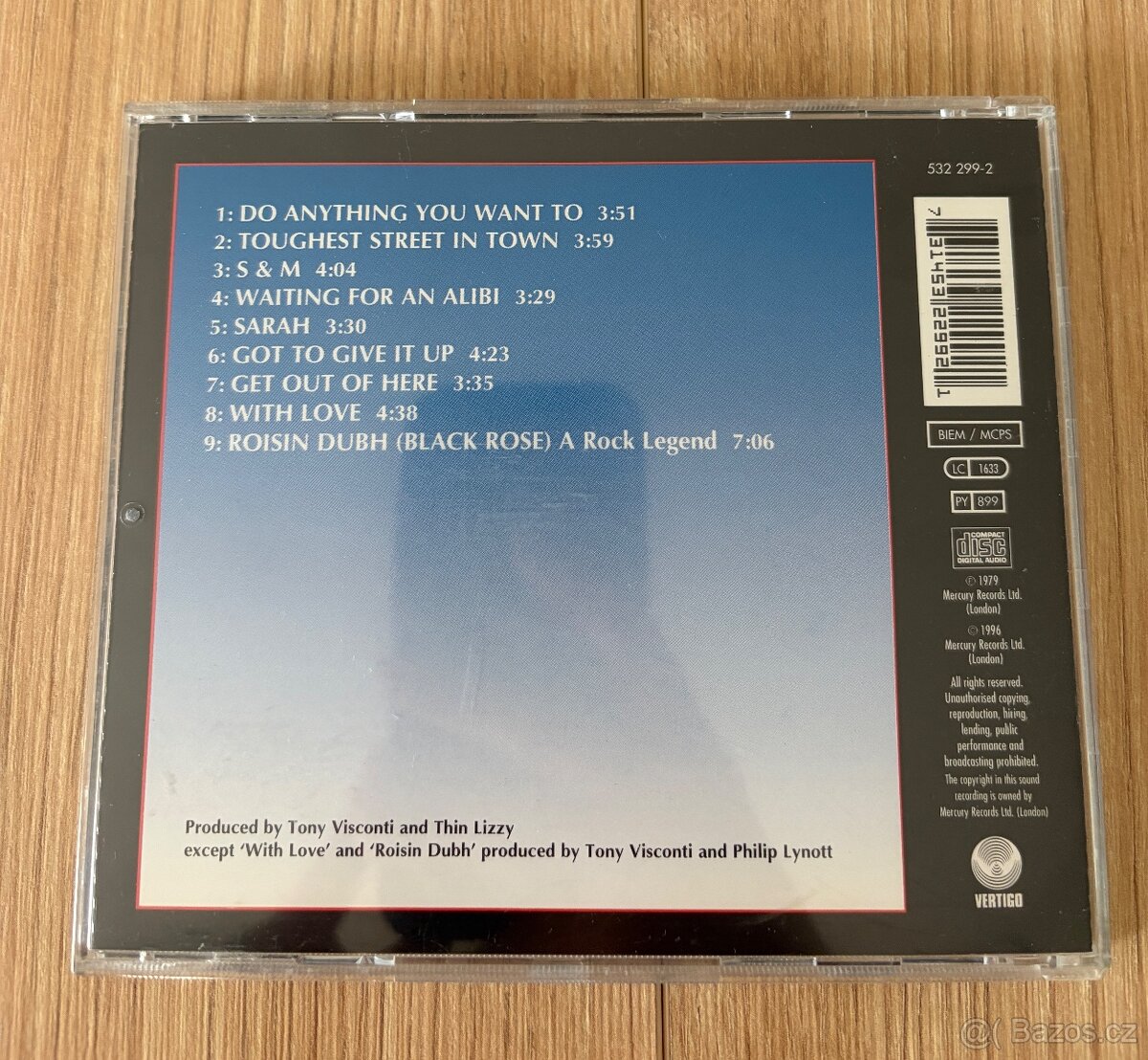 CD Thin Lizzy - Black Rose - 2
