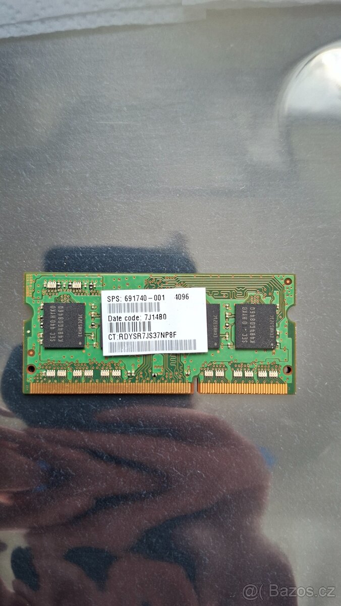 RAM SO-DIMM DDR3 4GB Samsung - 2