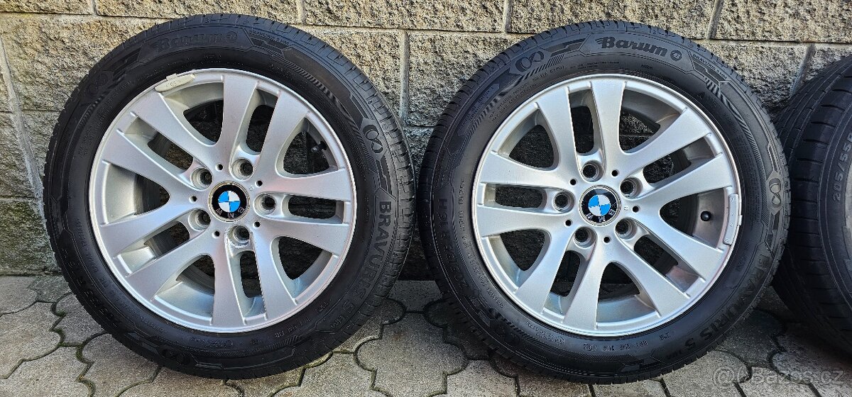 Originál alu BMW 3 5x120 205/55 R16 letní - 8mm