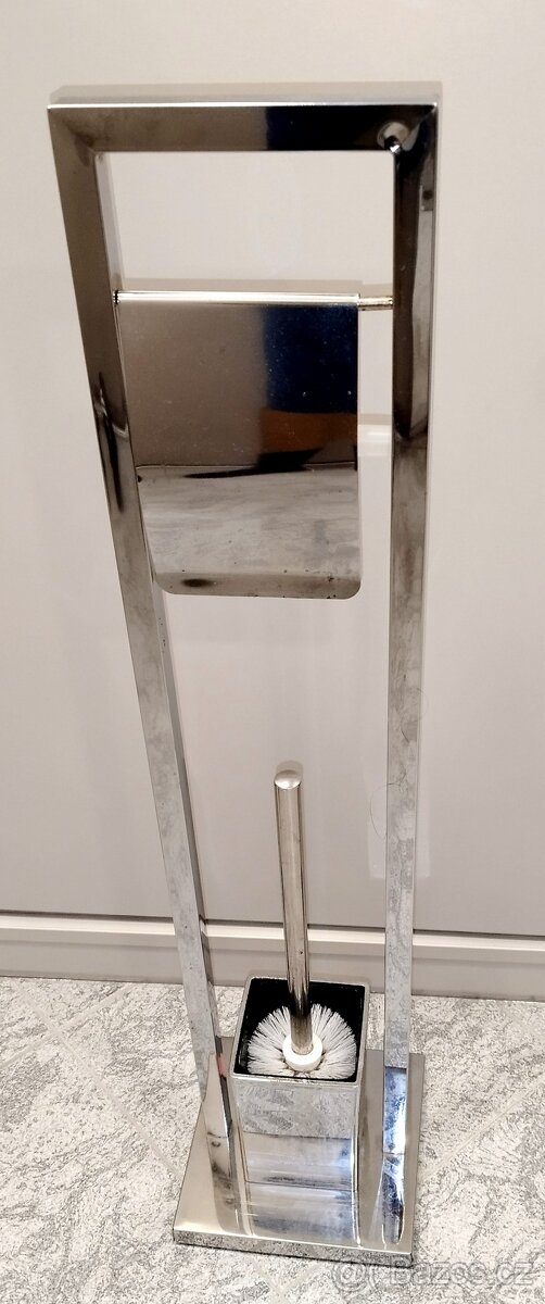 PRODÁM NEREZ Stojan na WC - 2