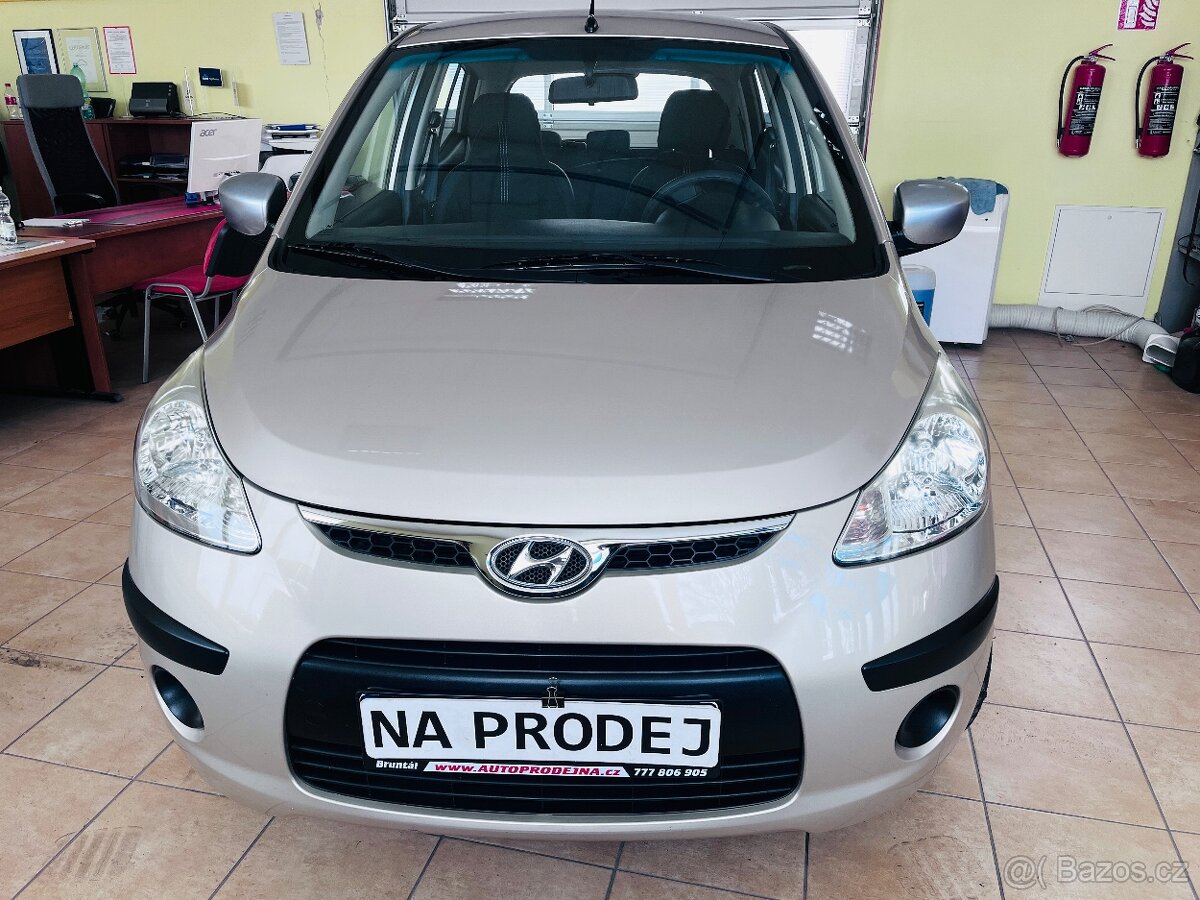 HYUNDAI i 10 1.1 i NAJETO JEN NECELÝCH 47 TIS KM ALU KOLA - 2