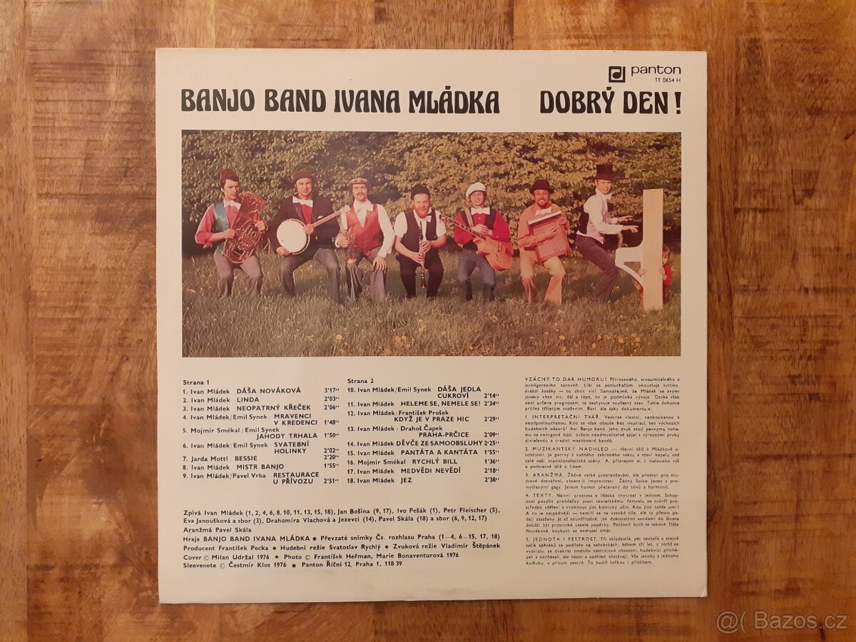 LP komplet: Banjo band Ivana Mládka - 2