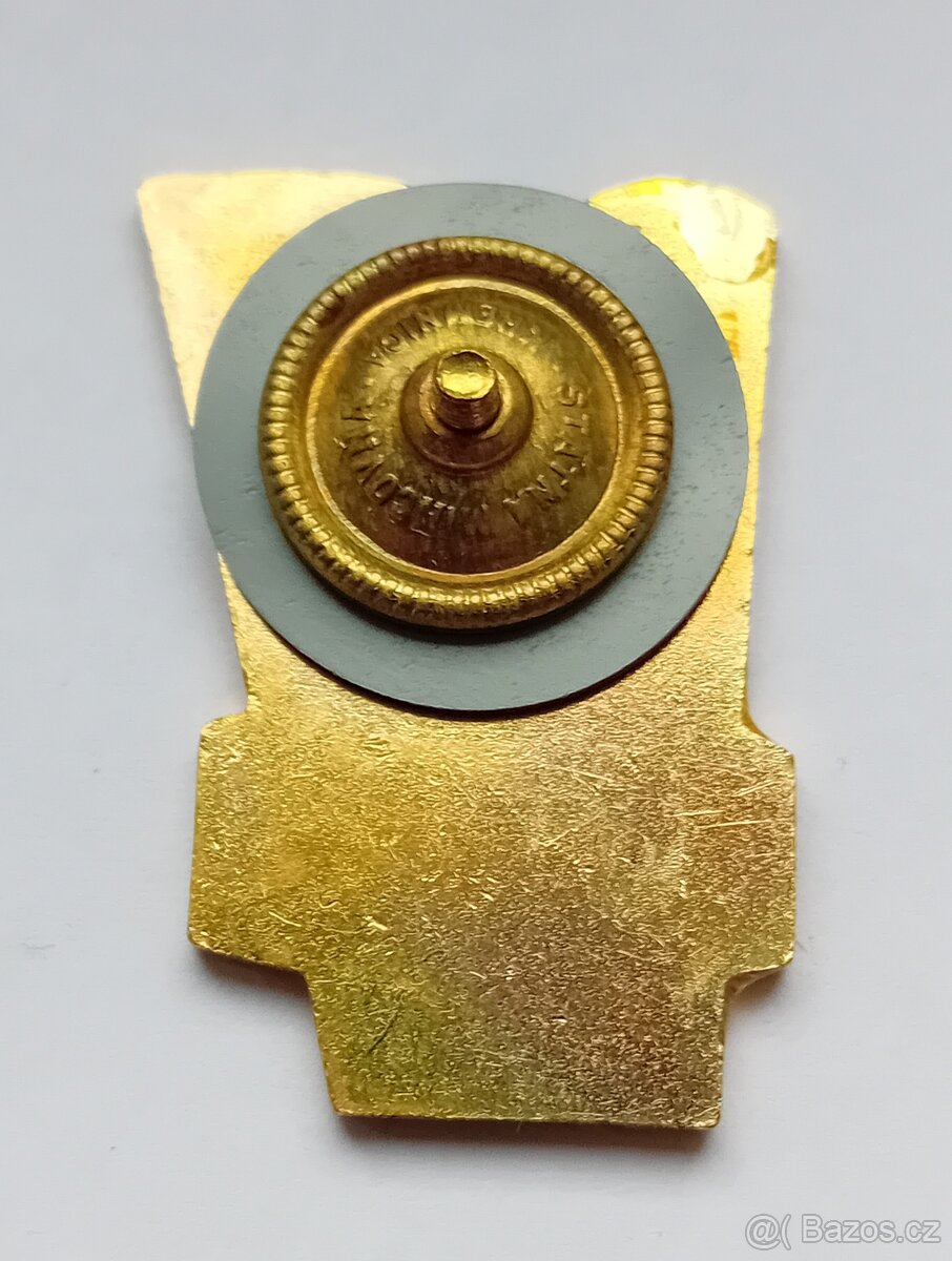 Odznak vojenský zlepšovatel smalt nový - 2