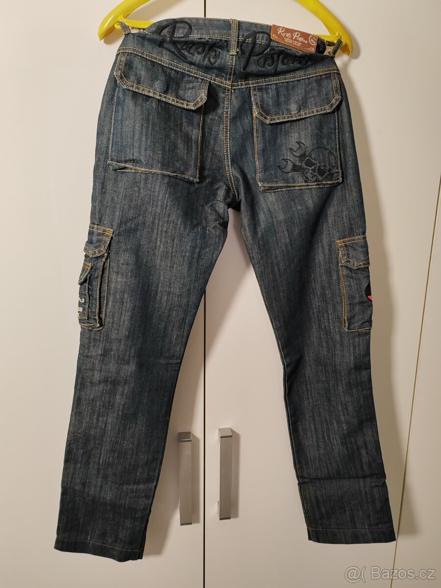 Prodám dámské kalhoty Rusty Pistons vel.36 - 2