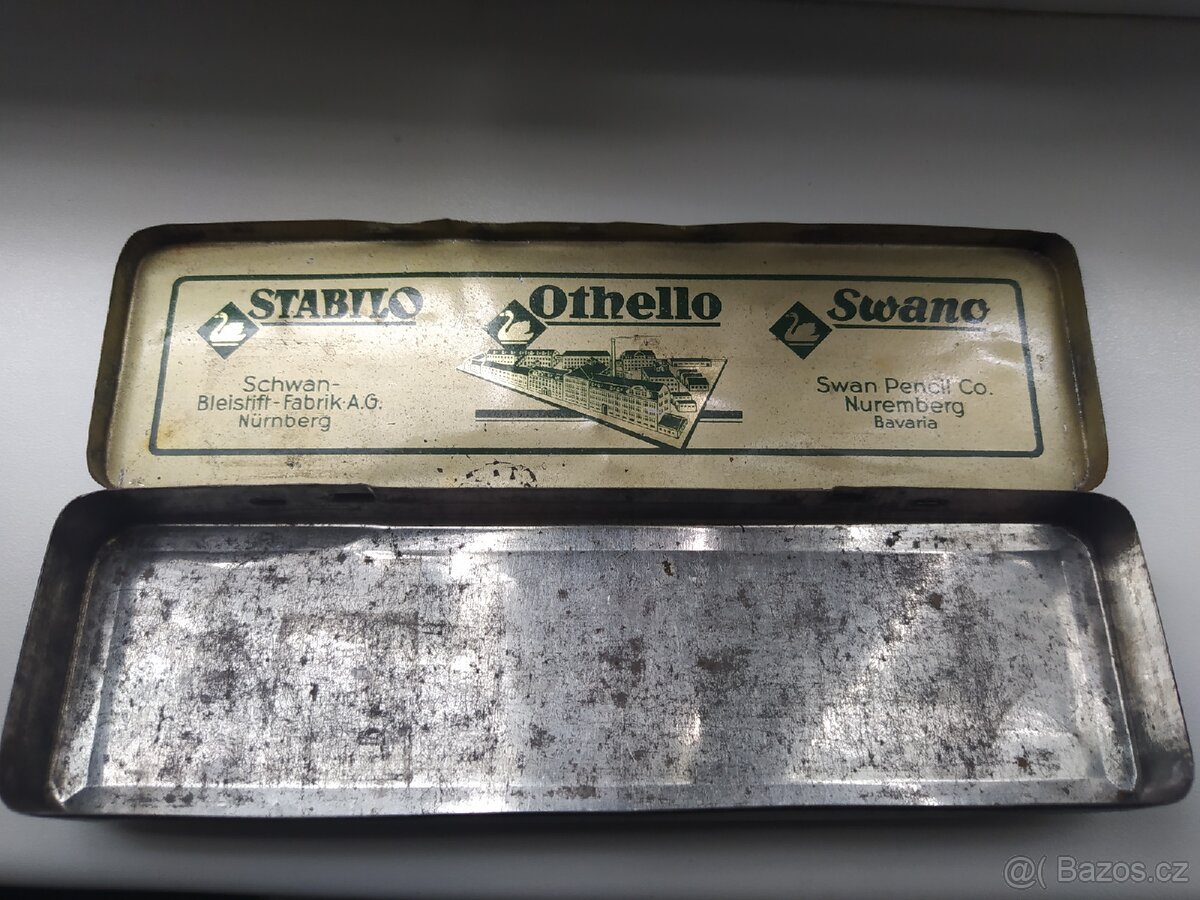 Plechová krabička na tužky - 2