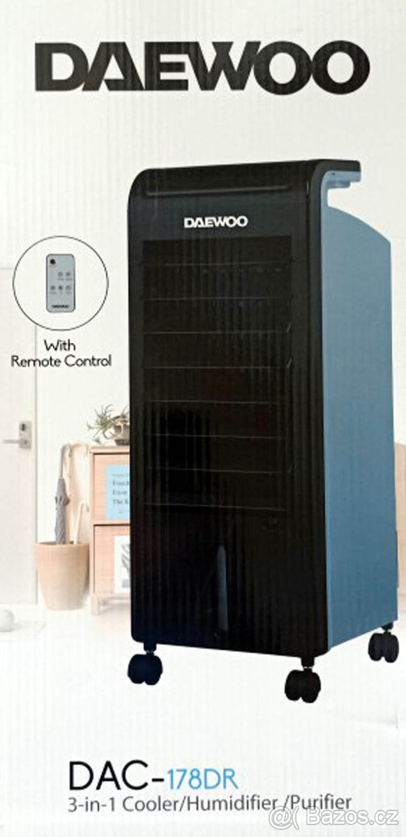Zvlhčovač, čistička a ochlazovač vzduchu Daewoo - nový - 2