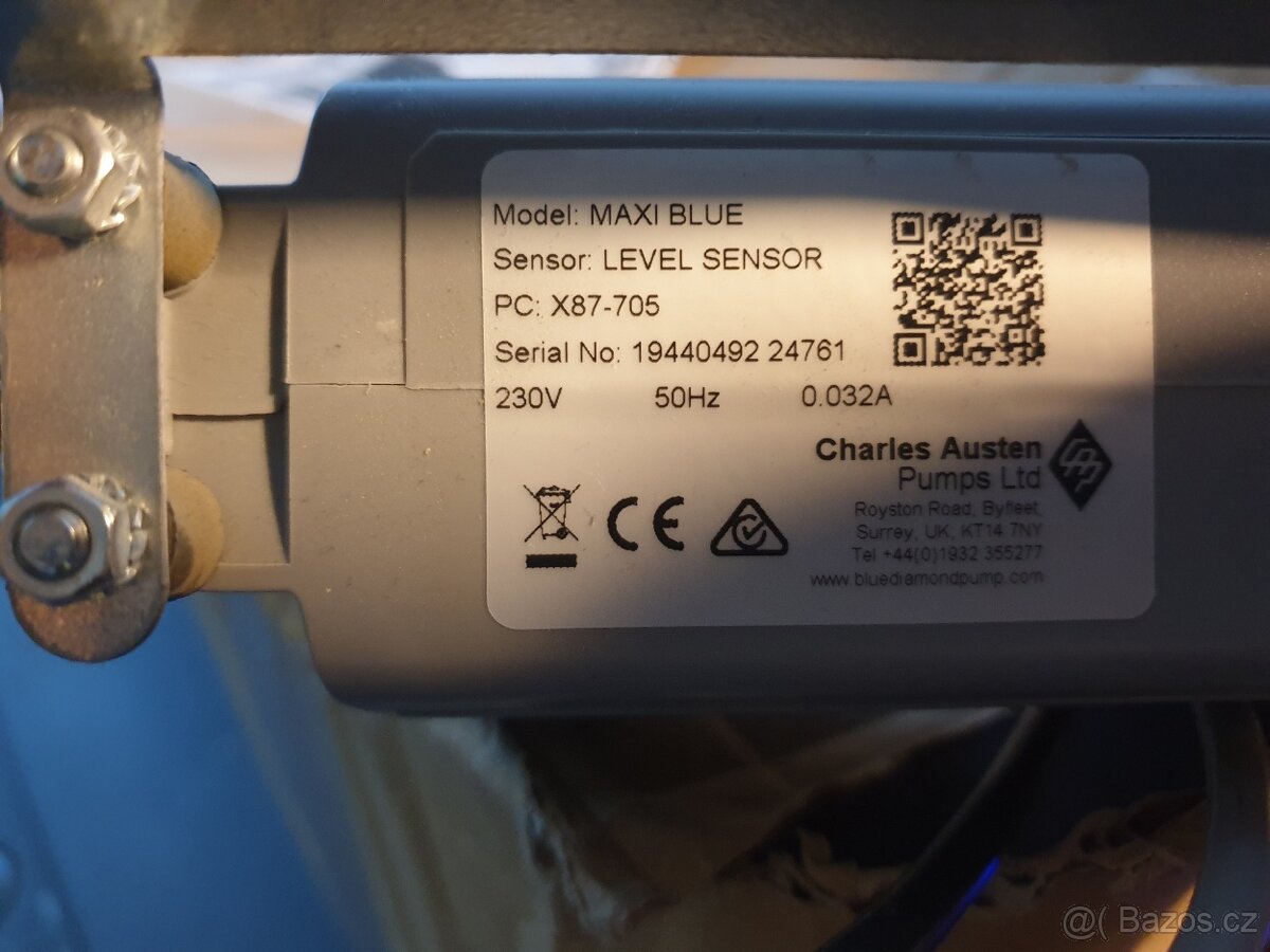Čerpadlo kondenzátu Charles Austen Maxi Blue Reservoir - 2