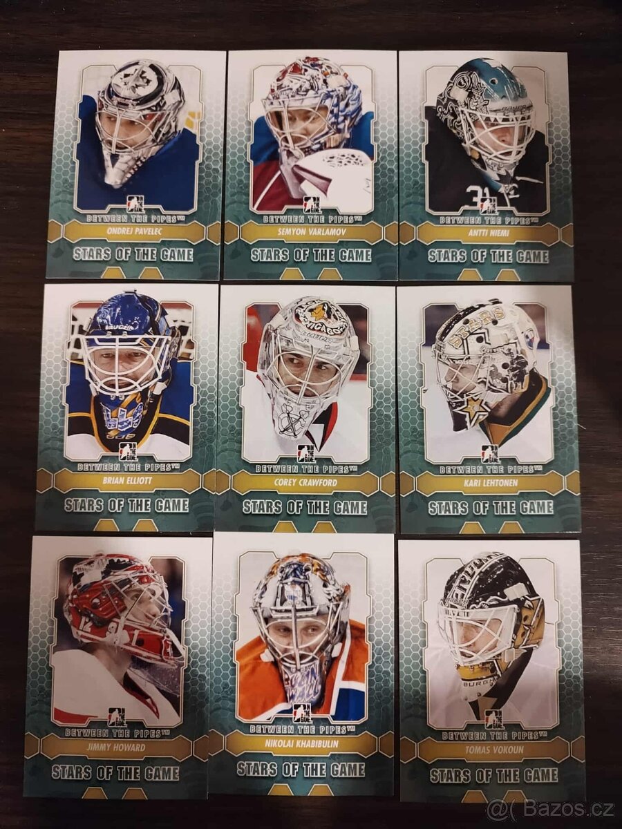 Predam hokjeove karty ITG Between the pipes 12-13 set - 2