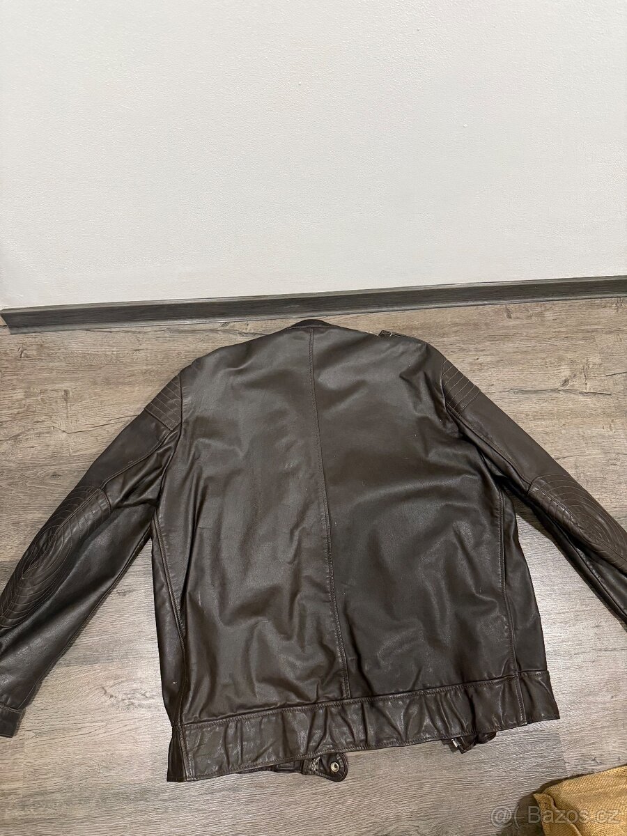 Originální kožená bunda VB SNB motohlídka policie - 2