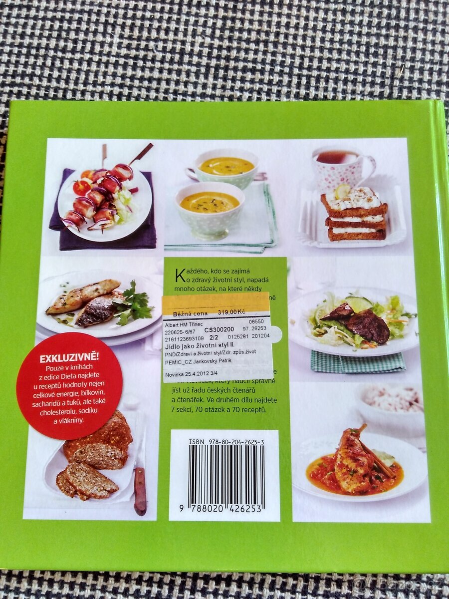 Knížka Jídlo jako životní styl 2 - 2