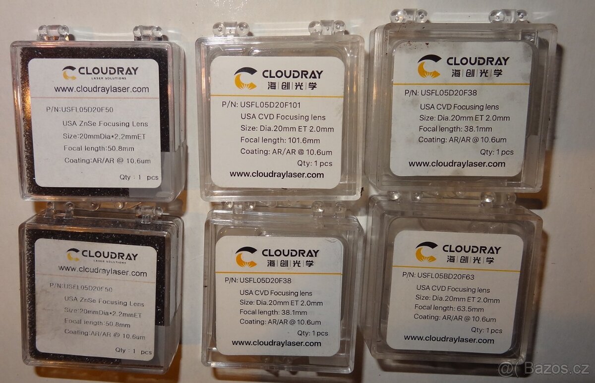 Zrcadla a čočky pro laserové CO2 stroje - 2