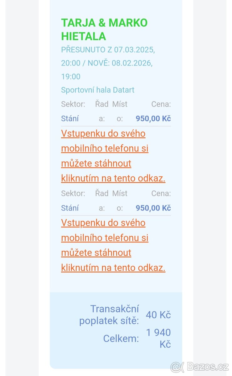 TARJA & MARKO HIETALA Zlín - 2