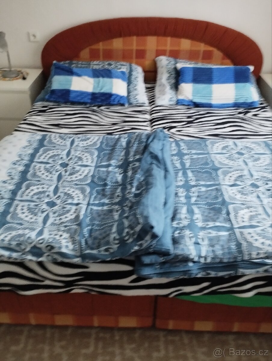 Manželská postel letiště 180x200 - 2