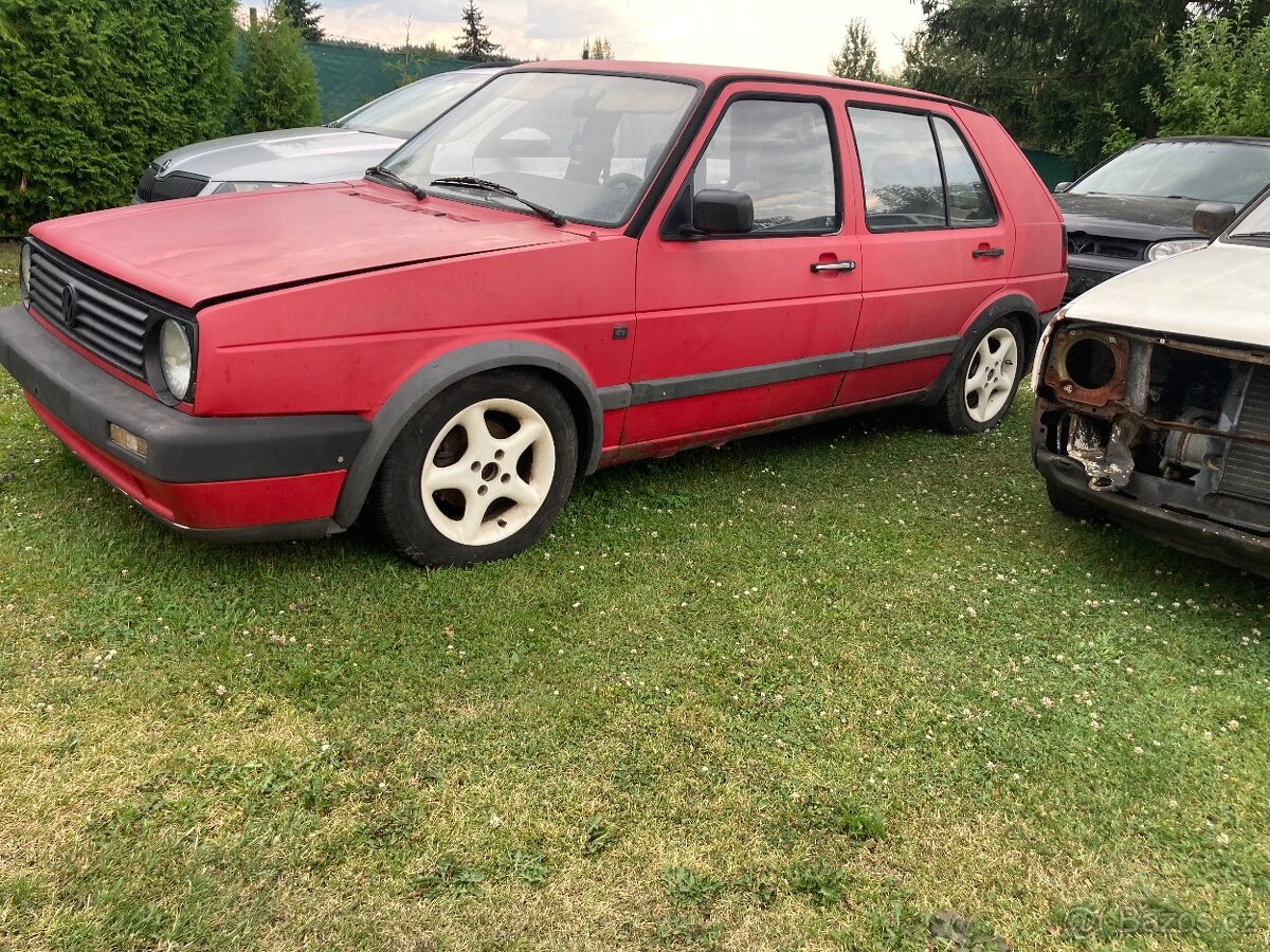 2x VW GOLF II. 1.6D - 2