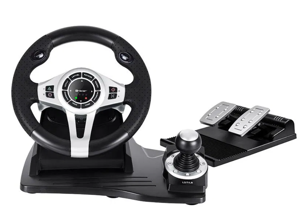 Herní volant s pedály a řazením Tracer ROADSTER PC PS3 PS4 - 2