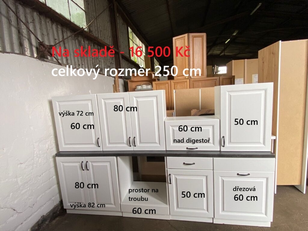 Nepoužitá kuchyně - na skladě - 2