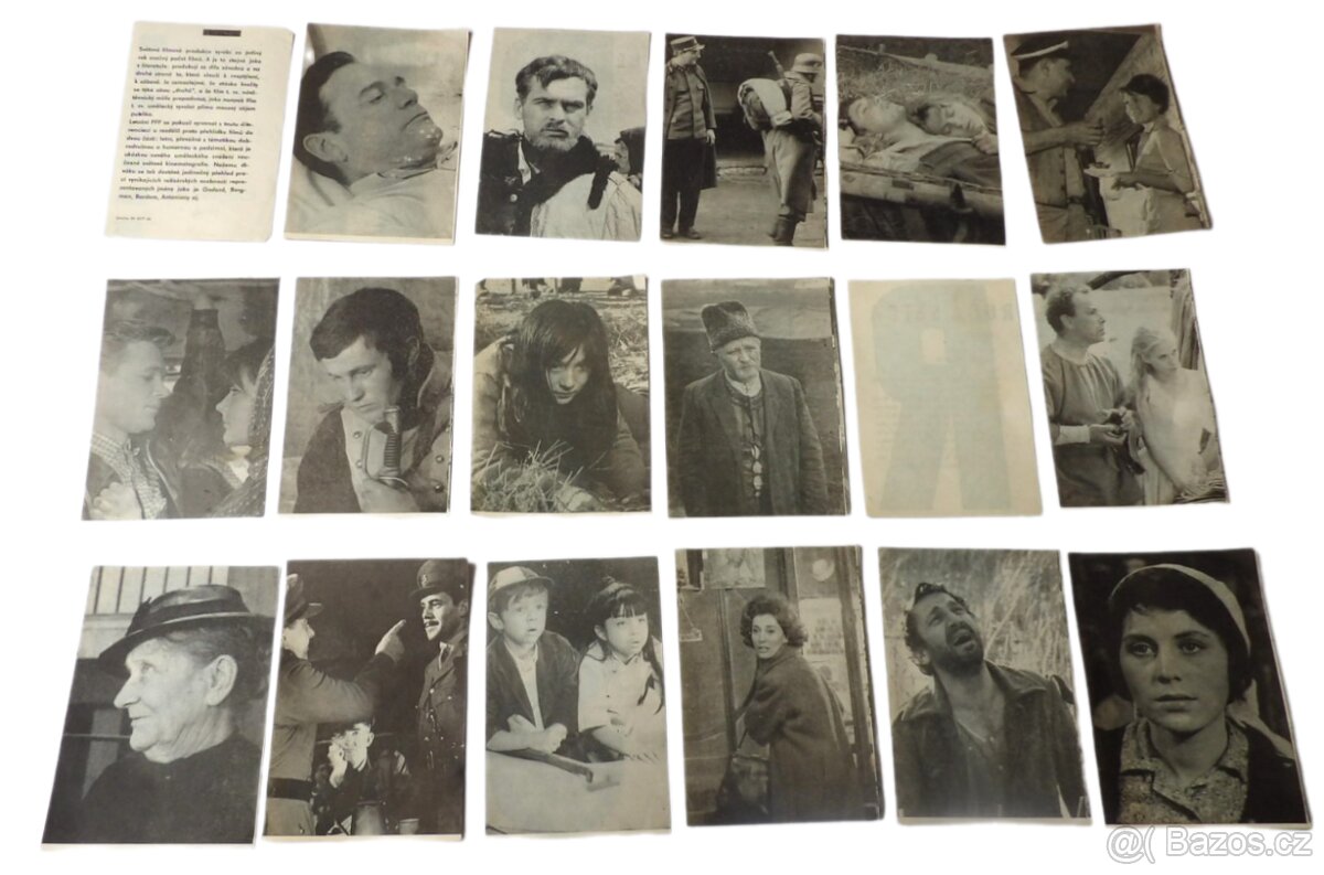 FFP - 1966 - letáčky - 17 kusů - 2
