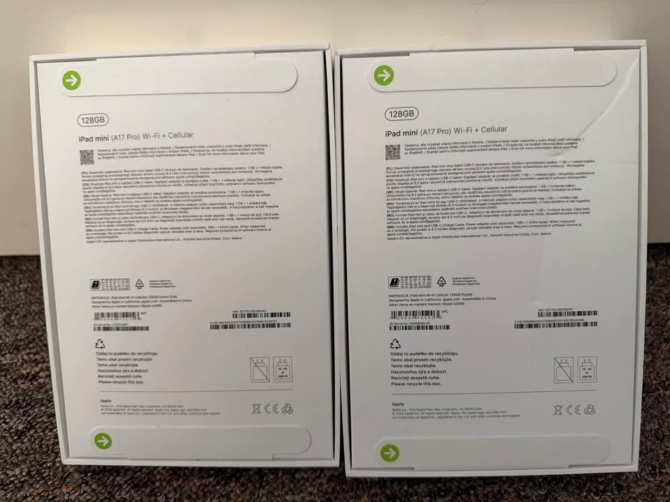 Apple iPad mini (2024) Wi-Fi + Cellular 128 GB. 2 roky zaruk - 2