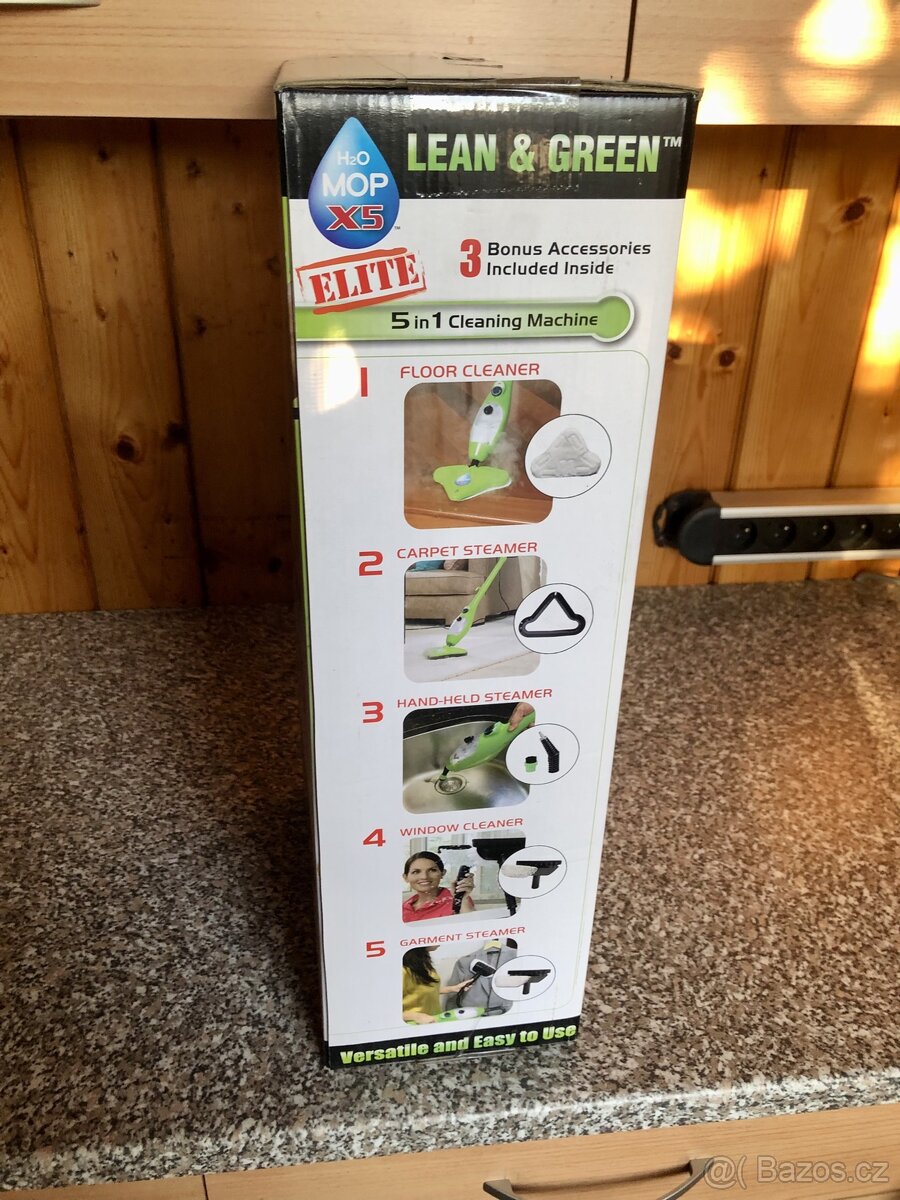 Parní mop h2o mop x5 5 in 1 - 2