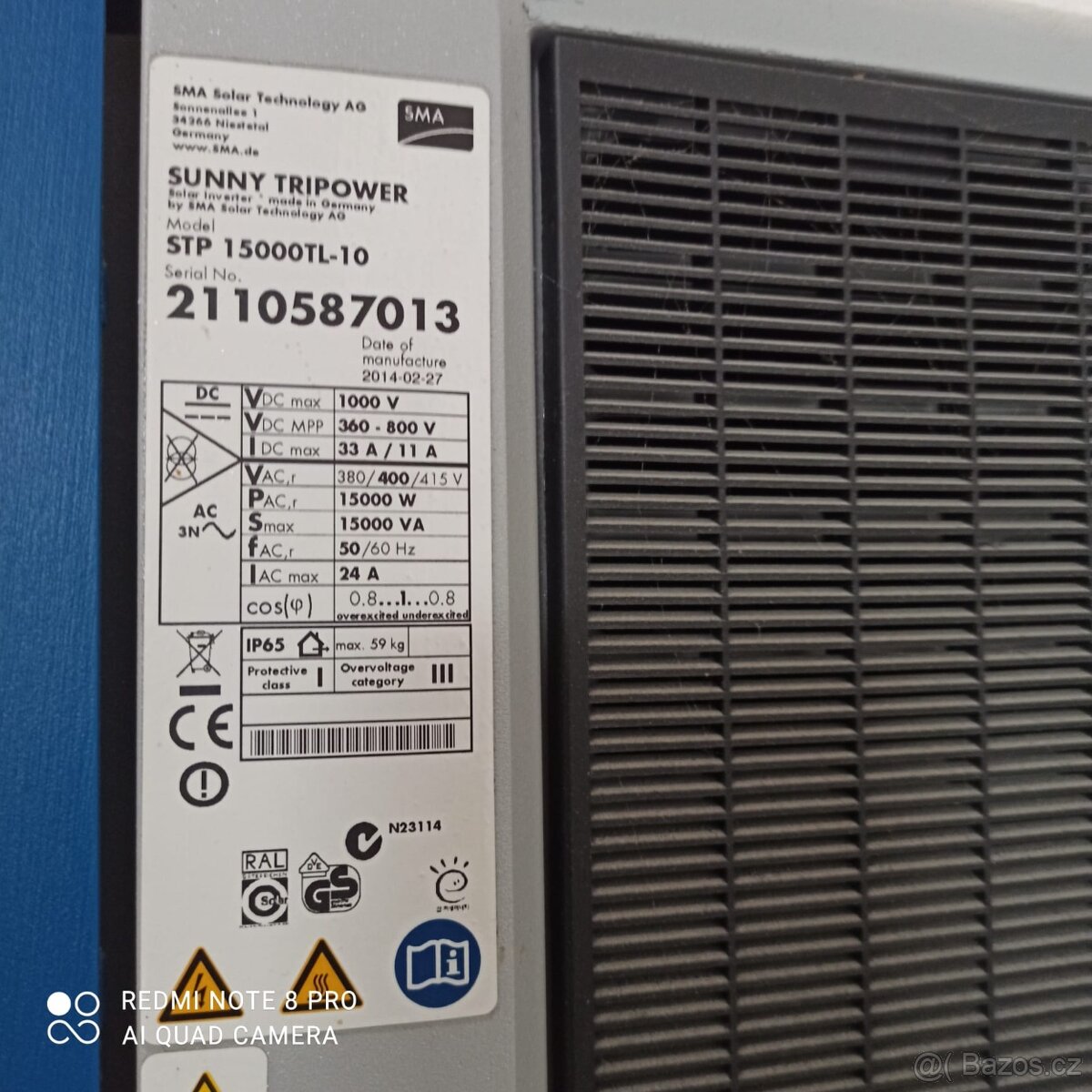 SMA Sunny Tripower Měnič napětí - 2