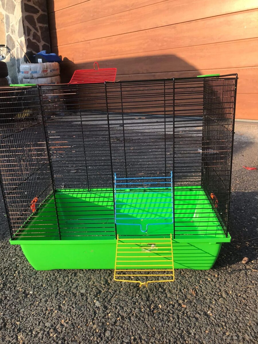 Klec pro křečka s vybavou - 2