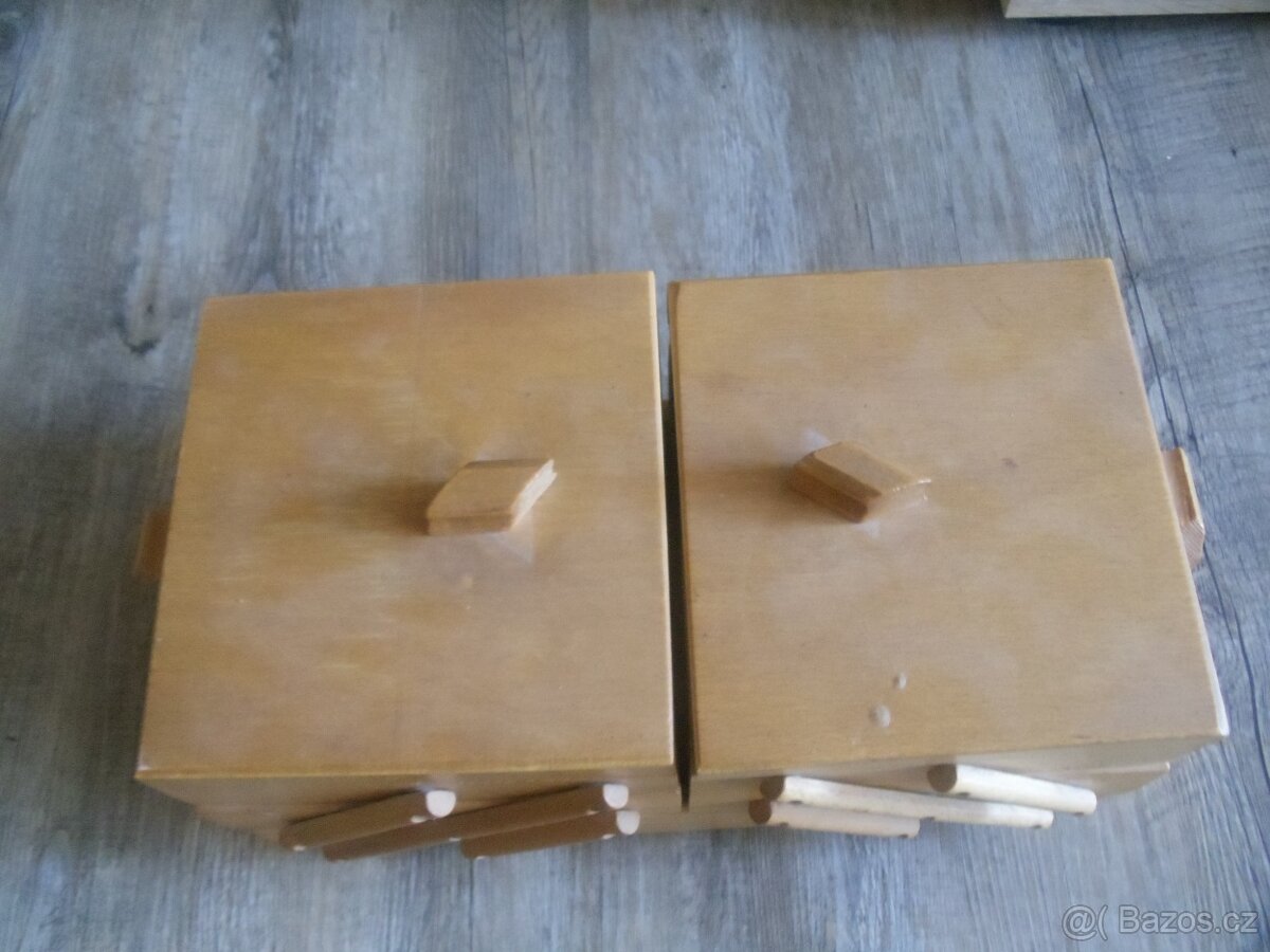 Košík na šití i obsahem - 2