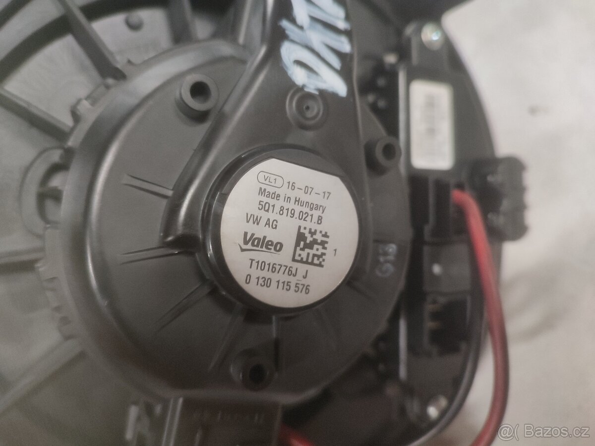 ŠKODA OCTAVIA III. - VENTILÁTOR TOPENÍ - 2