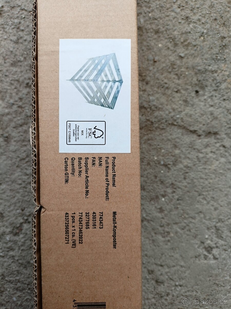 komposter železný nepoužitý - 2