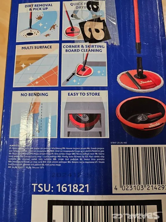 Nový Mop sada Vileda Spin & Clean - 2