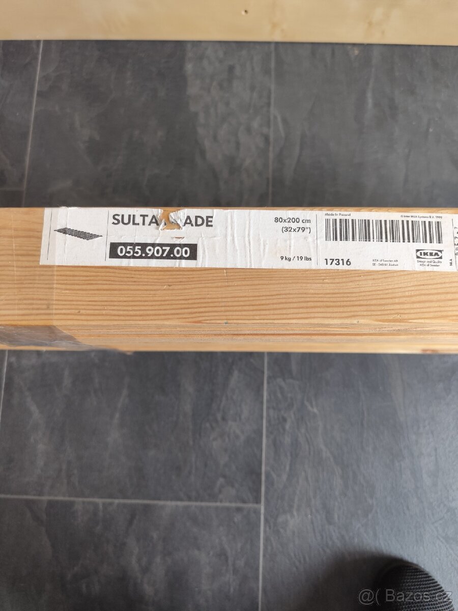 Rošt dřevěný, látkový - 2