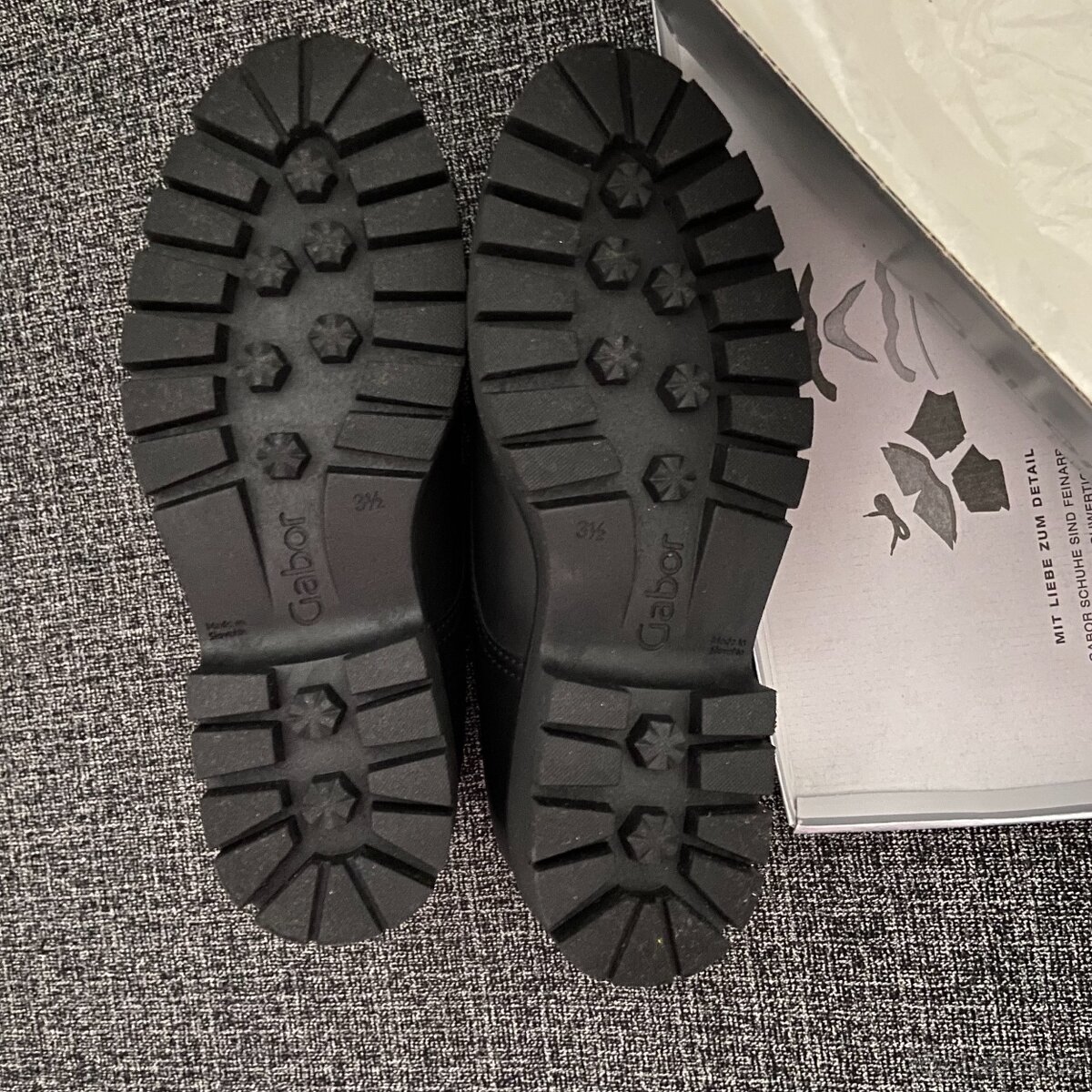 Dámské černé boty Gabor vel. 36 - 2