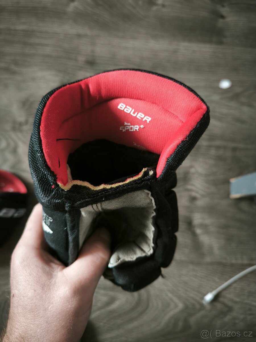 Rukavice BAUER Yth vel. 9 - 2