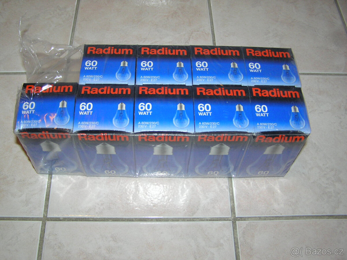 Klasická žárovka čirá 60W + 40W 230V E27 - 2