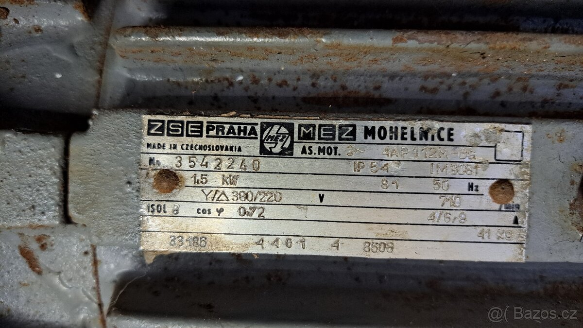 Elektromotor 1,5kW přírubový - 2