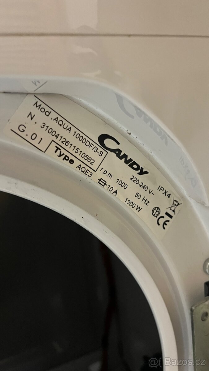 Pračka CANDY AQUA 1000DF/3-S-prodám náhradní díly - 2
