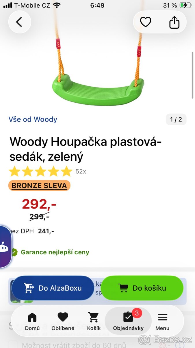 Dětské hřiště - houpačka - 2
