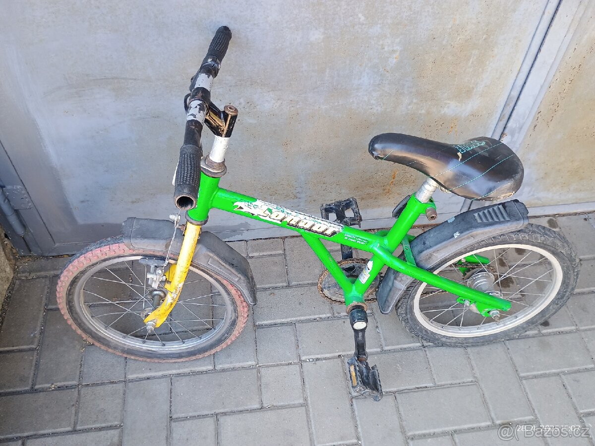 Dětské kolo 16" více použité plně funkční - 2