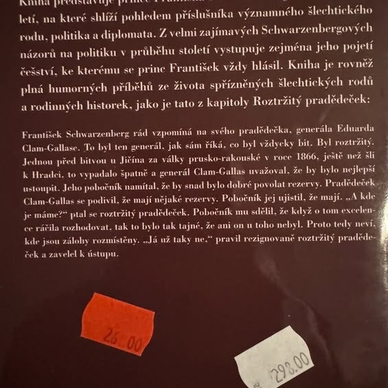 Český šlechtic František Schwarzenberg Vladimír Škutina - 2