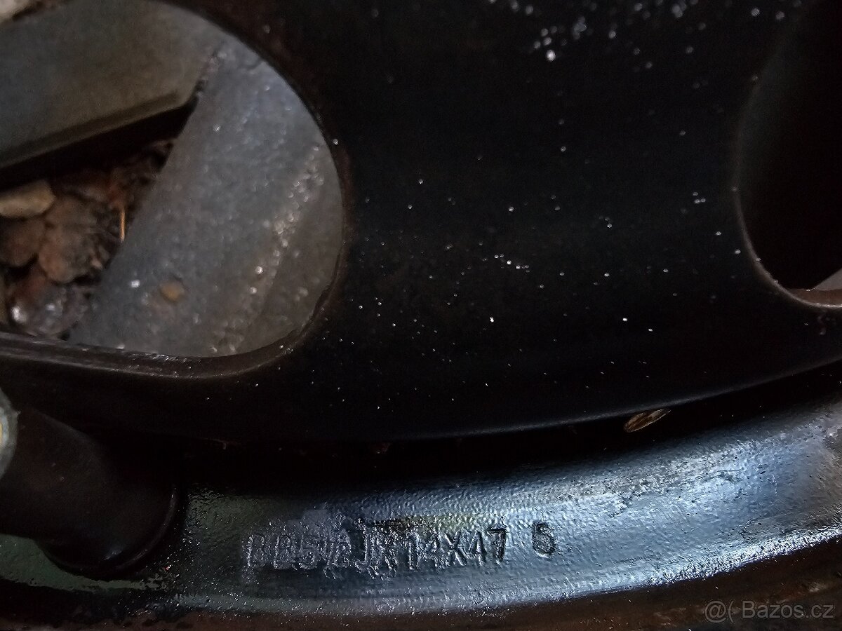 Plechové disky kola Ford Fiesta Focus R14 4x108 5,5J ET47,5 - 2