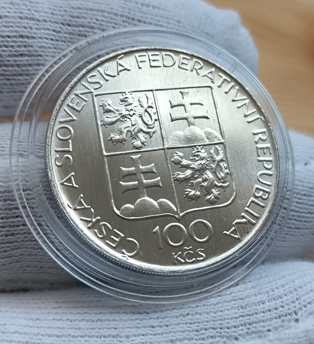 AG pamětní mince Československa 100kčs Břevnovský Klášter 19 - 2