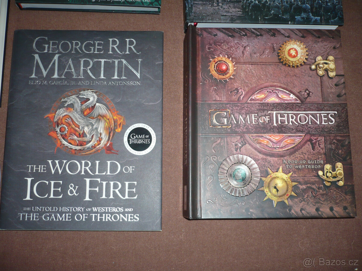 Kolekce ilustrovanych knih Hry o Truny Game of Throne v ang - 2