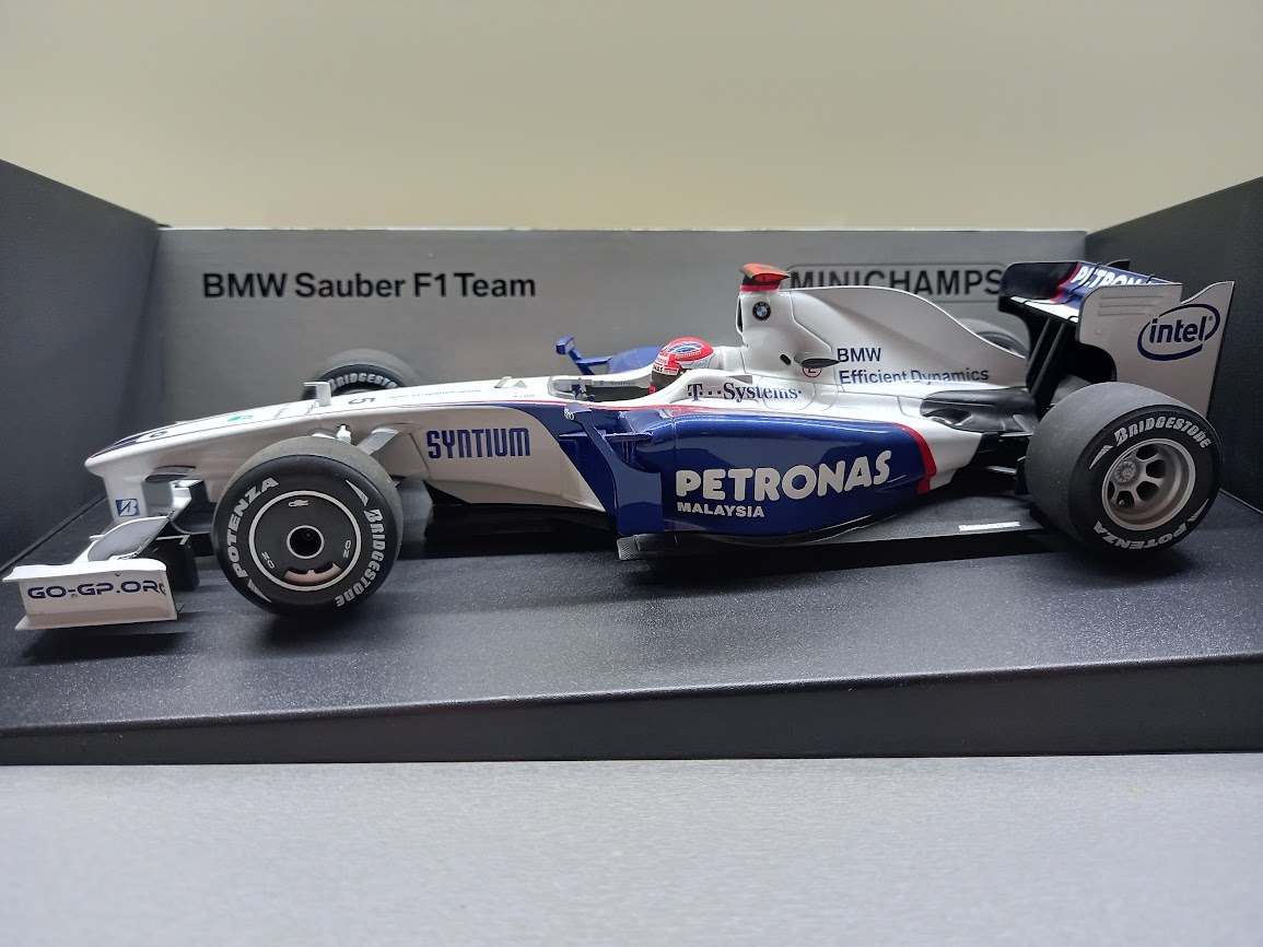 F1 BMW SAUBER F1.09 KUBICA AUSTRALIE 2009 MINICHAMPS 1:18 - 2