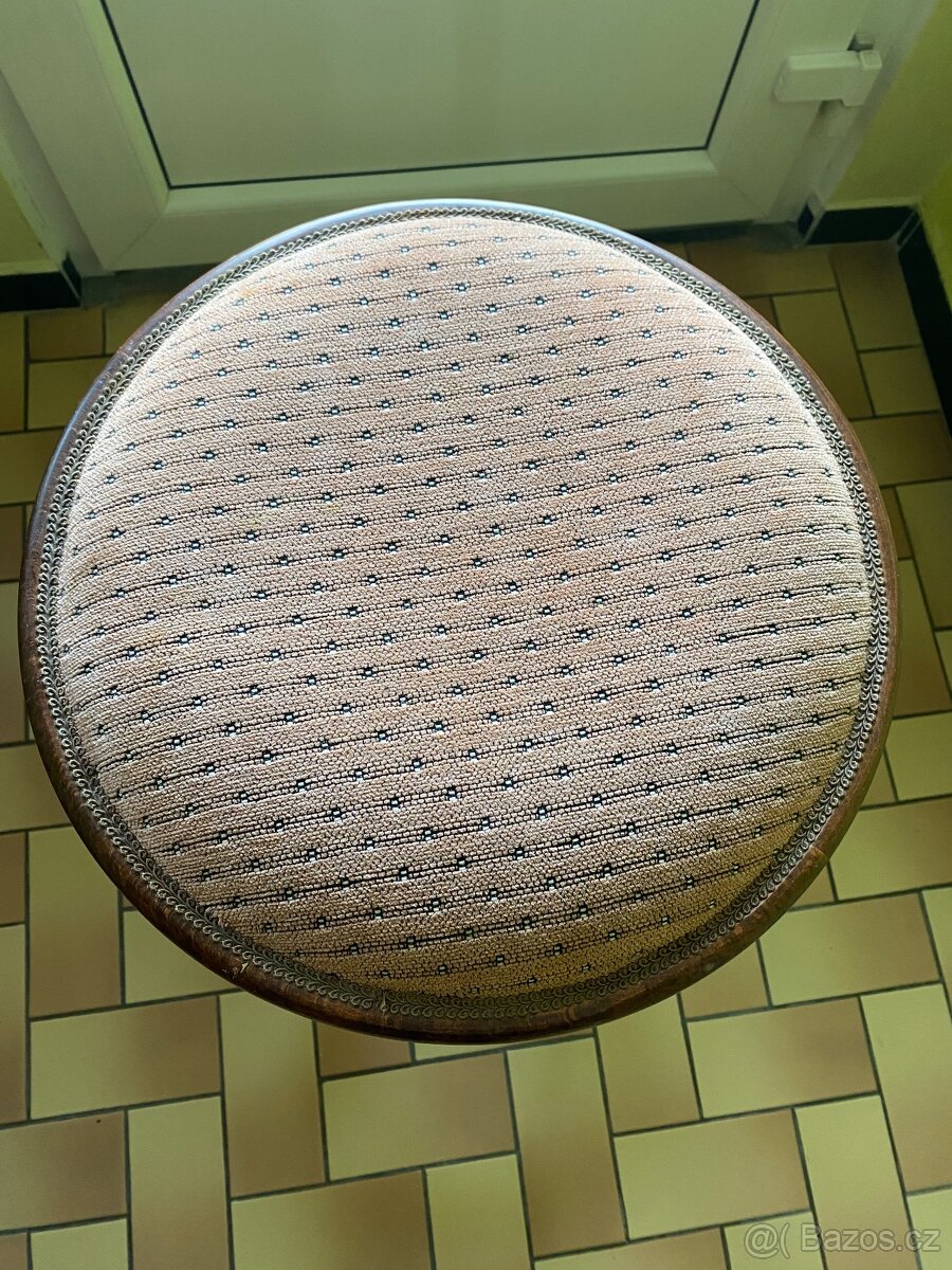 2x barová retro stolička - 2