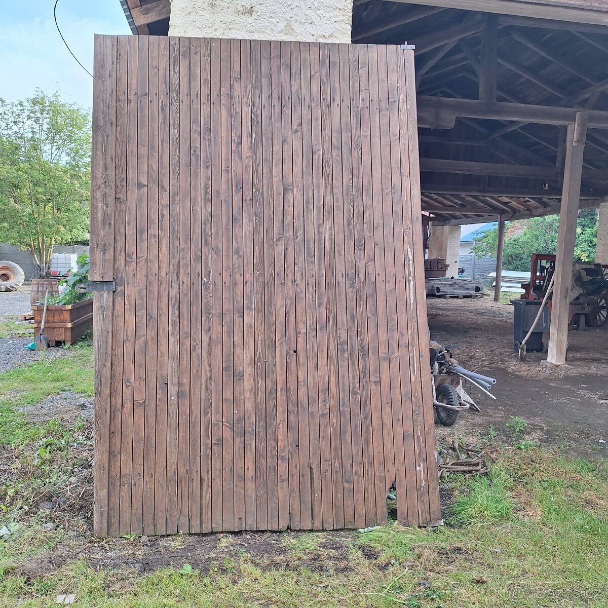 Dřevěná vrata - 2