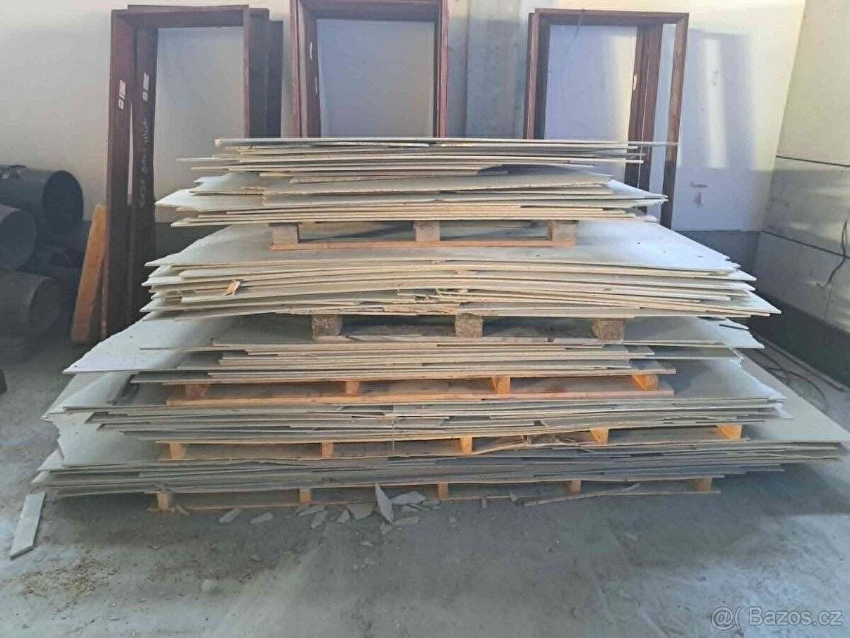 Cetris desky tl. 8mm ZA ODVOZ - 2