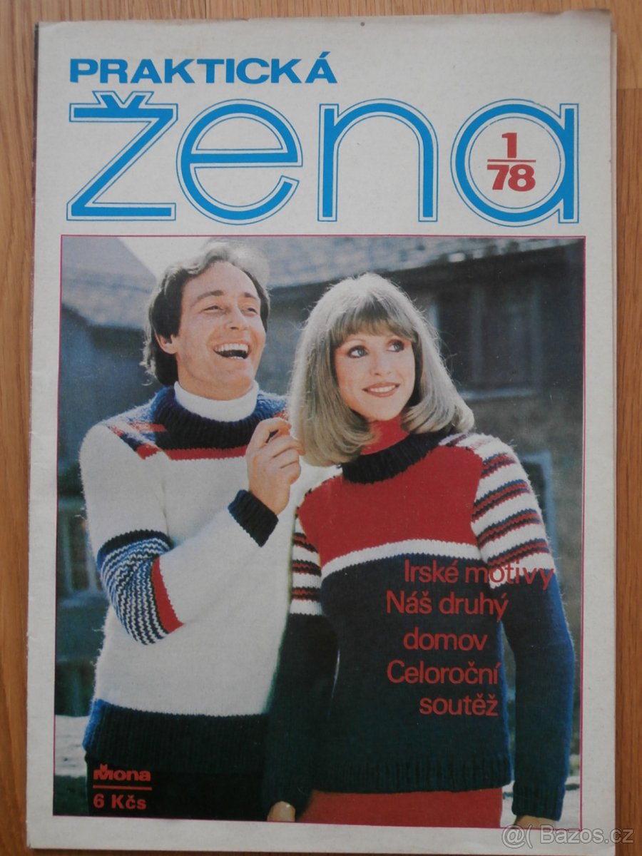 7 x módní časopis PRAKTICKÁ ŽENA. 1978 - 2