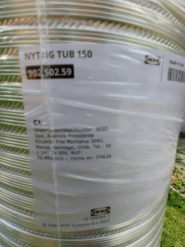 IKEA flexibilni roura digestore NYTTIG TUB 150 - 2